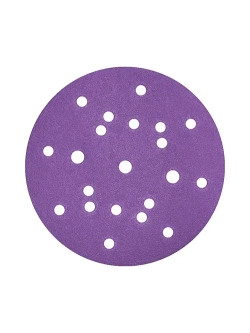 150мм P120 10шт. Шлифовальный абразивный круг для шлифовки под липучку Minamo Heavy Duty PF