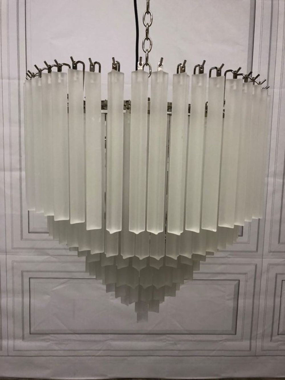 Подвесная Люстра Eich Chandelier Nova 9 D65 Nickel By Imperiumloft