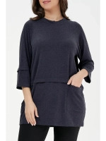 Туника джемпер удлиненный