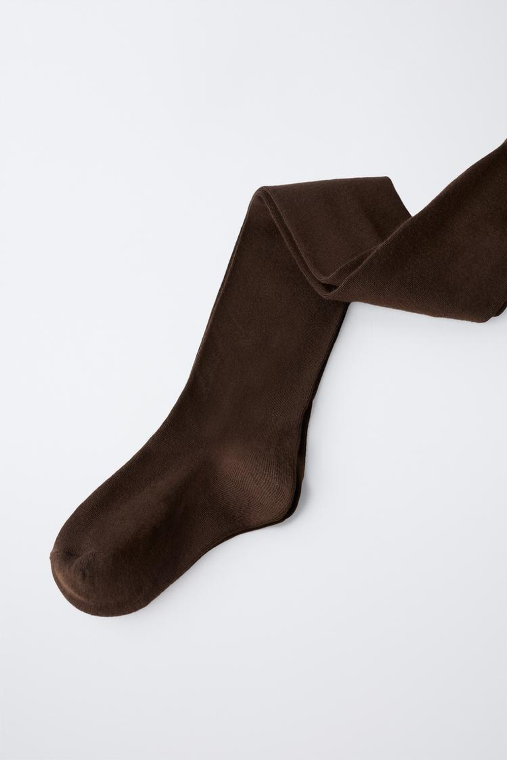 ZARA ОДНОТОННЫЕ КОЛГОТКИ, КОРИЧНЕВЫЙ