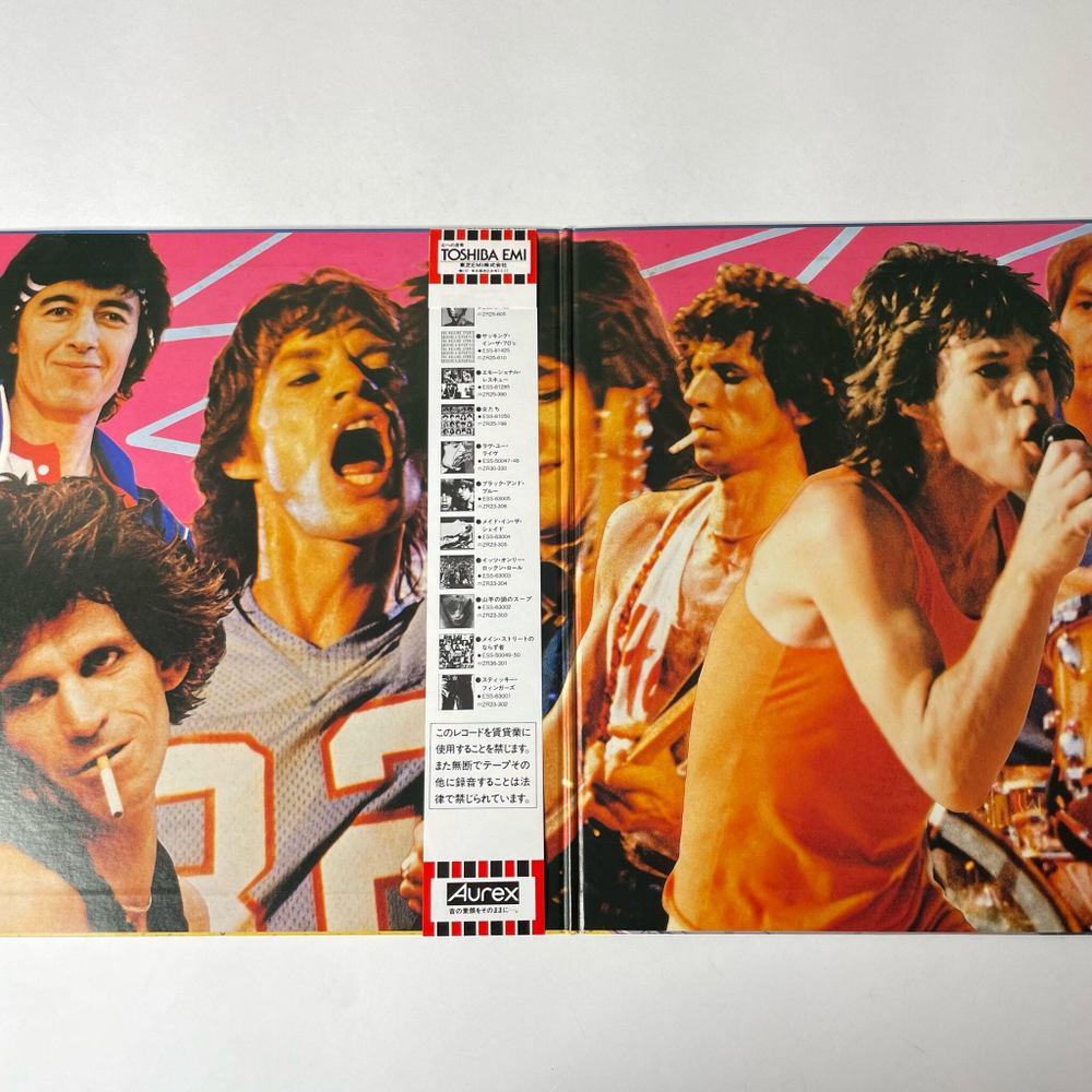Винтажная виниловая пластинка LP The Rolling Stones Still Life (American Concert 1981) (Japan 1982) (Obi)