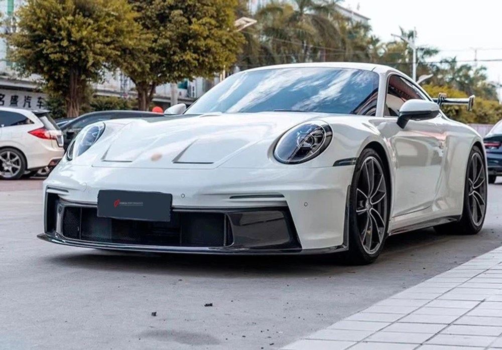 Обвес переделка переднего бампера в стиле GT3 для PORSCHE 911 992.1 CARRERA S 2019–2025