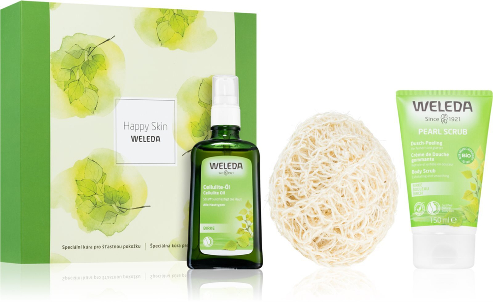 Weleda Birch detox set + gift Birch - подарочный набор (питание и увлажнение) /  3 шт.   / GTIN 8590129004024
