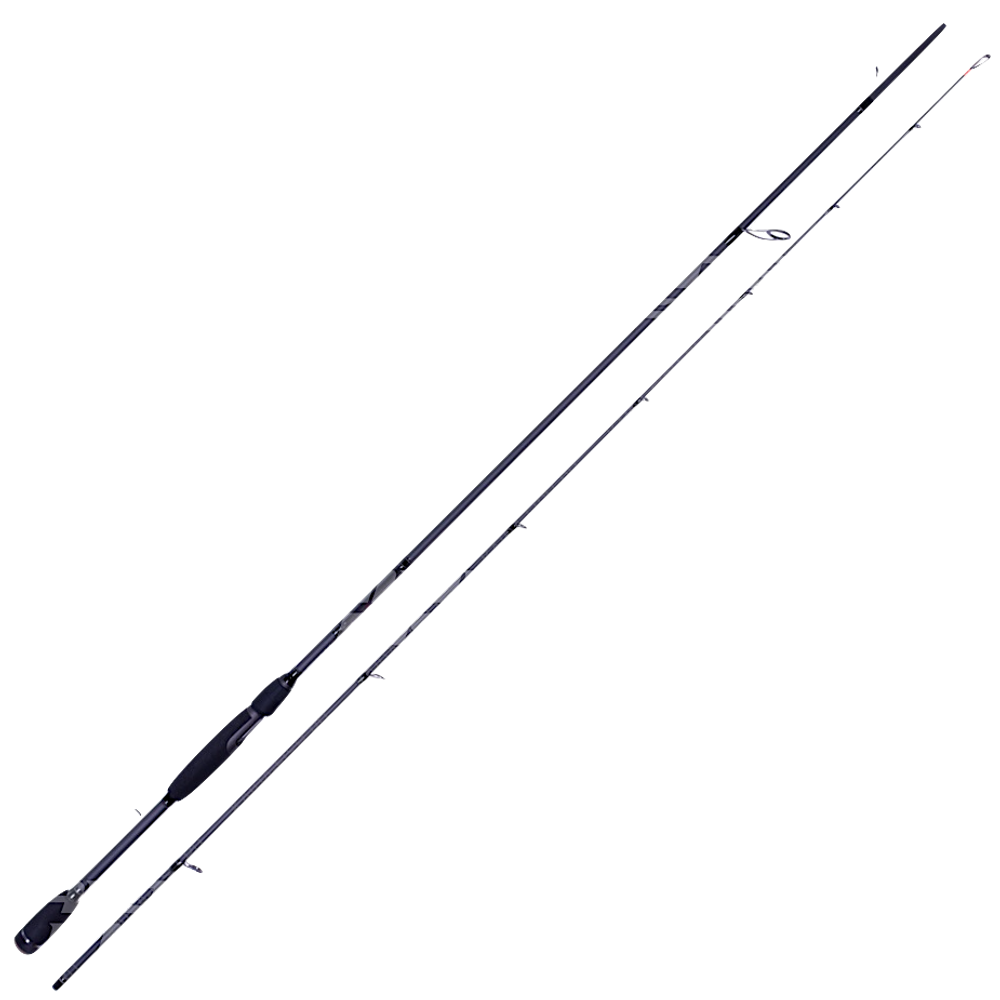 Спиннинг Kaida 843-1030-240 Hooligan 2.4м 10-30г 2секц. вес 112г Carbon Колец 9шт  Тр.длина 1.24м Ручка неопрен