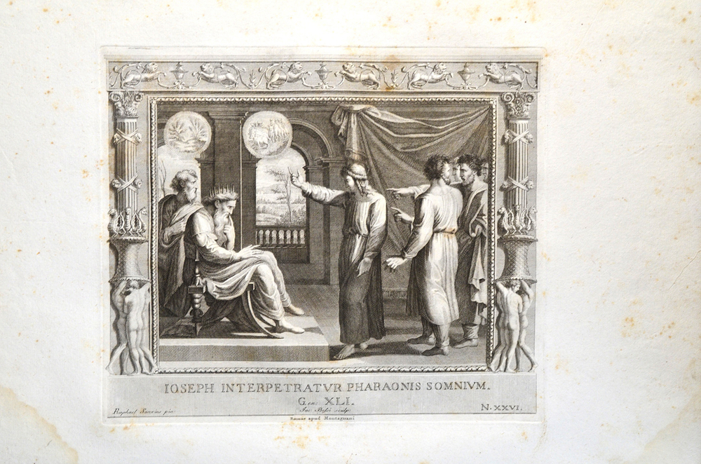 Фрески (картины) из перистилей Ватикана, руки Рафаэля Санти. На новых медных дощечках, изготовленных