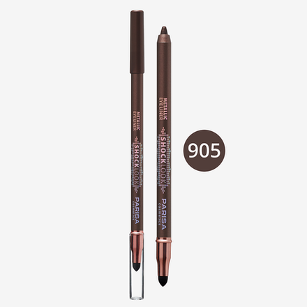 Parisa Карандаш для глаз Shock Look Metallic, тон №905, Brownies