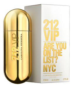 CAROLINA HERRERA 212 VIP Woman парфюмерная вода 80 мл