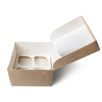 Упаковка для 4 капкейков двусторонняя Pasticciere 16х16х10 см