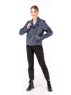 Косуха кожаная куртка женская Турция