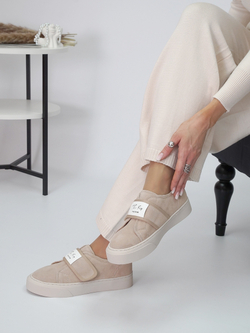 Кеды женские натуральная замша