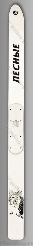 Деревянные лесные лыжи Маяк