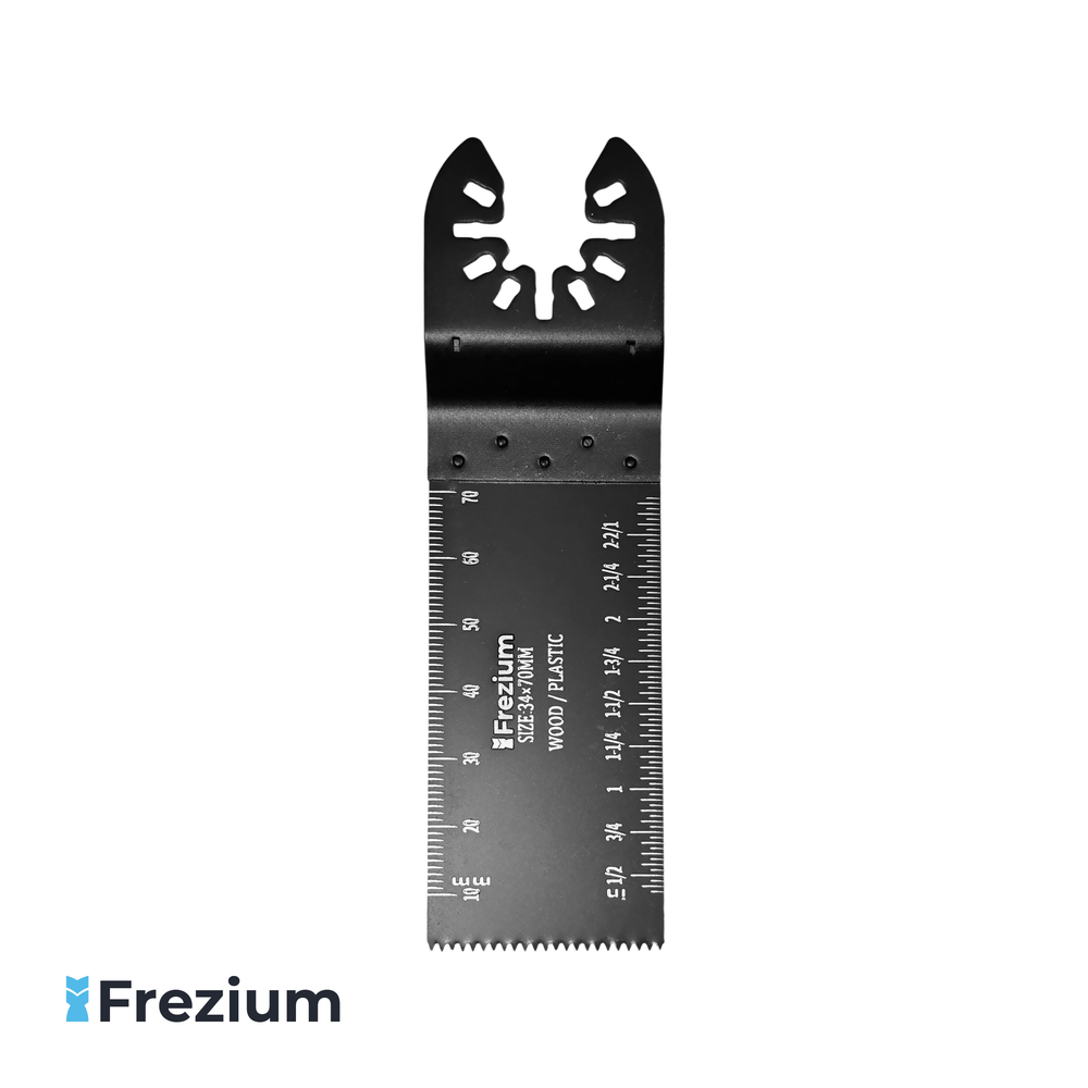 Насадка прямая удлиненная для реноватора по дереву и пластику &quot;Frezium&quot; 34x70 мм