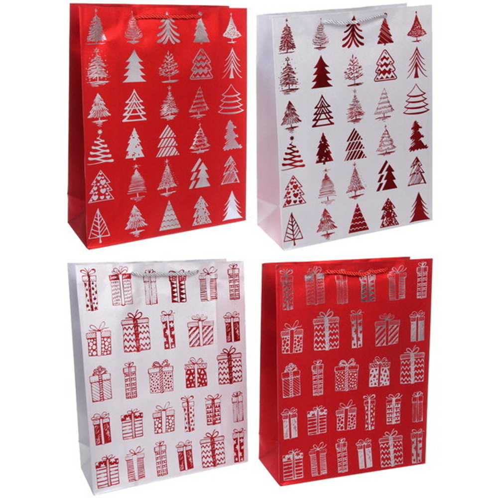 Пакет подарочный «Подарки» 31*40*12 см