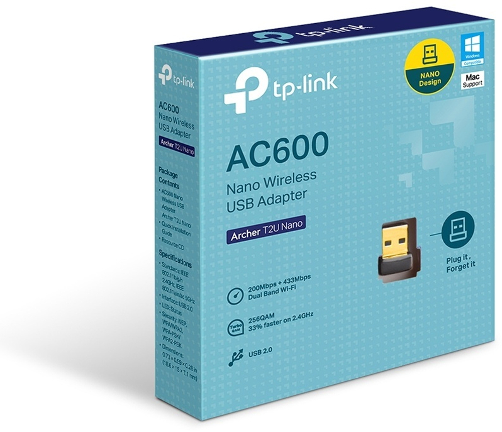 Wi-Fi адаптер TP-LINK Archer T2U Nano