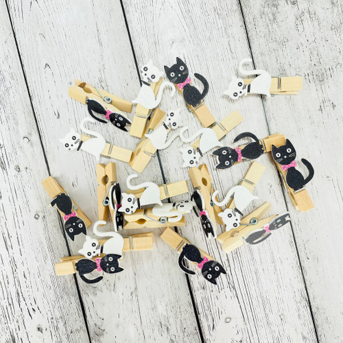 Прищепки декоративные "Кошки"