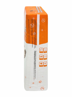 Подстилки впитывающие одноразовые для животных "Доброзверики", без целлюлозы, 60х90 см, 10 шт.