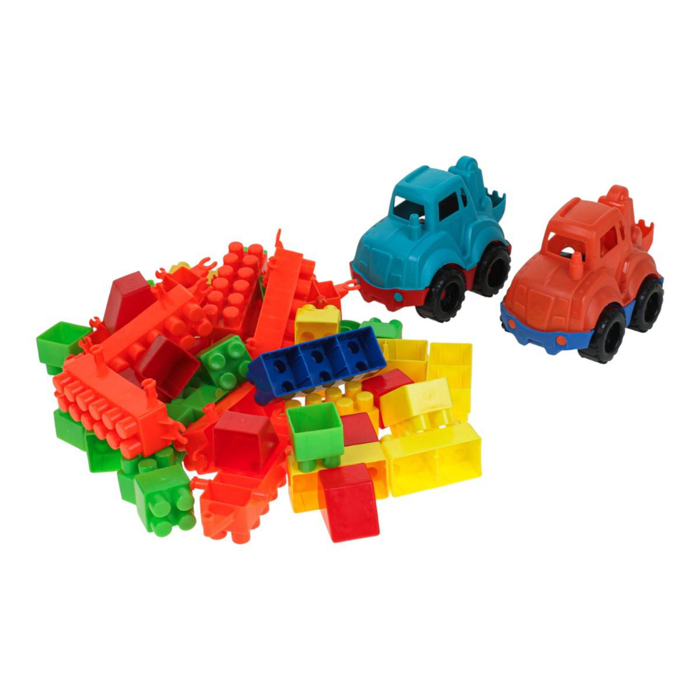 Пластмассовый игрушечный набор Конструктор 250 деталей, упакет полиэтилен пакет РР 2015-037