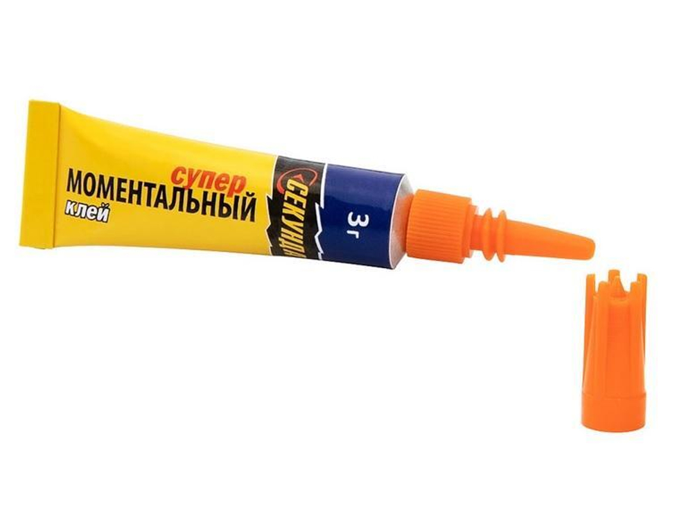 Клей моментальный 3г "СЕКУНДА" (STAFF)
