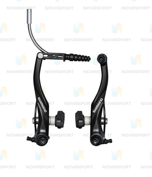 Тормоз V-BRAKE Shimano Alivio передний T4010 S70С черный EBRT4010FX41SLP