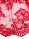 05-87 Вышивка на эласт. сетке 26 см, красный