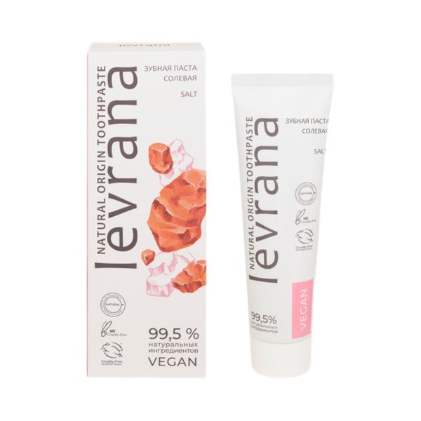 Зубная паста «Солевая» 100 мл (Levrana)