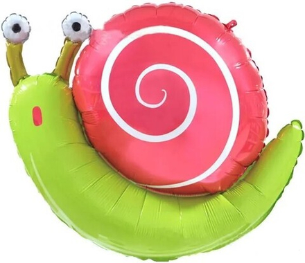 Шар (32""/81 см) Фигура, Милая Улитка, 1 шт. И9