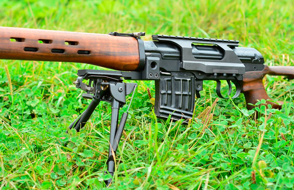 Кронштейн лапка для сошек на карабин Тигр, СВД, TG3, Рысь