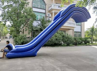 Водная горка «Универсальная» для металлической опоры (вышки), 8×2×5 м