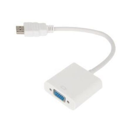 Переходник штекер HDMI - гнездо VGA, провод  REXANT