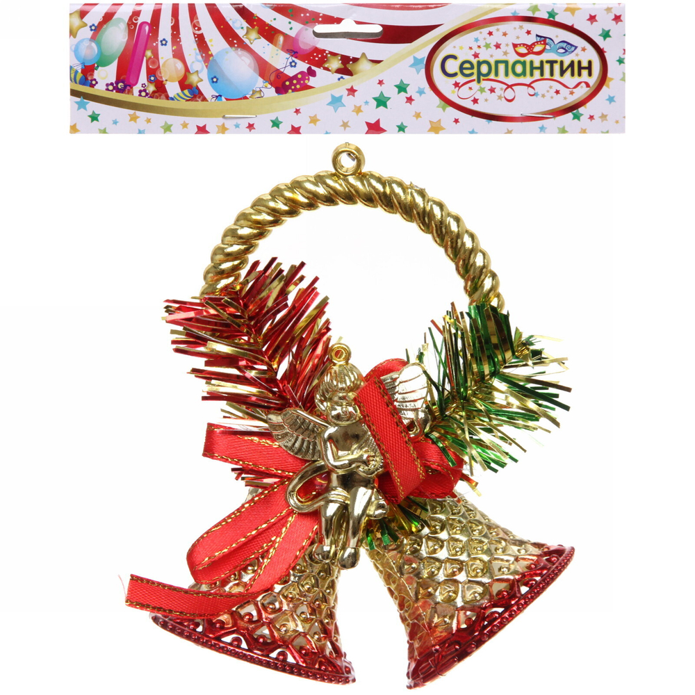 Украшение новогоднее «Новогодний звон» 9*12 см