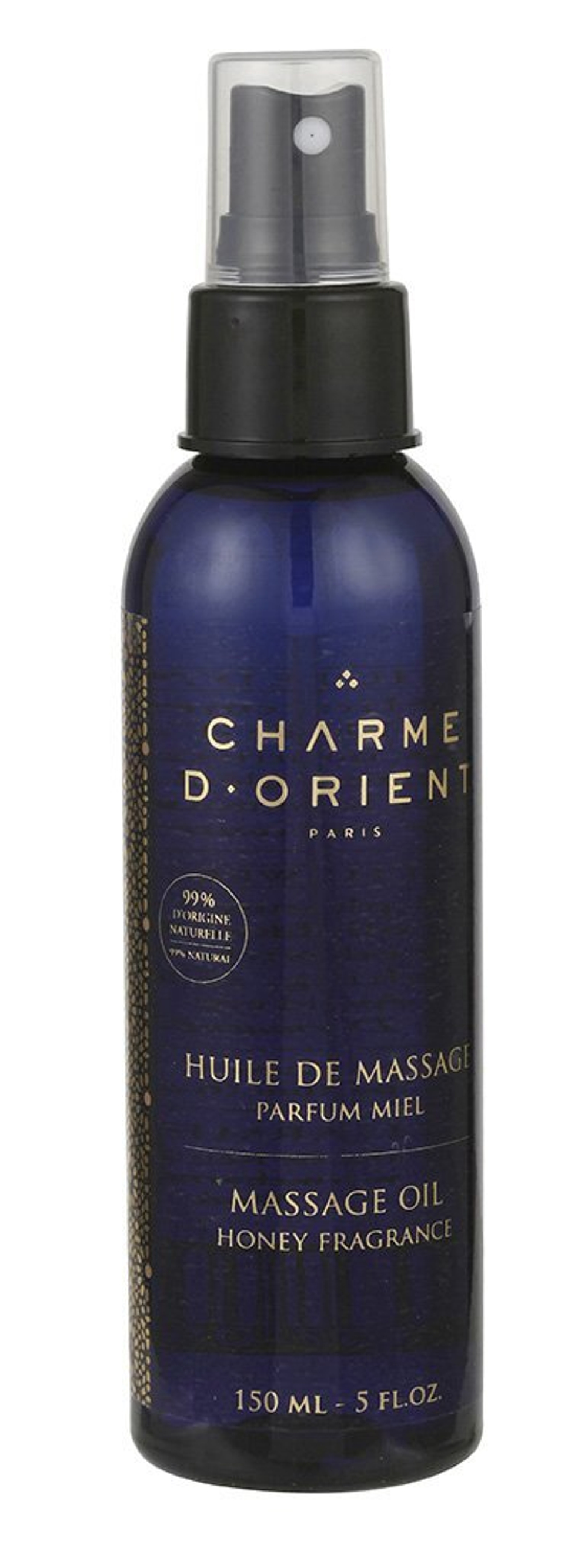 CHARME D'ORIENT Масло для тела медовое/Huile de massage parfum Miel - Massage oil Honey fragrance (Шарм ди Ориент) 150 мл