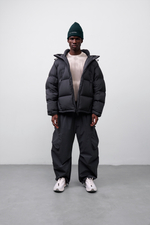 Куртка Nothomme Blue High Loft Mid Length Down Jacket "Dark Gray"