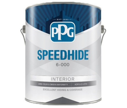 Моющаяся интерьерная краска PPG SPEEDHIDE Eggshell (Яичная скорлупа) Interior Latex