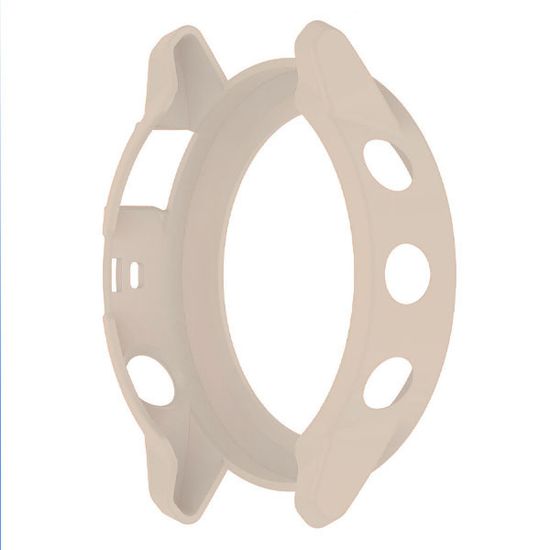 Защитный бампер чехол для часов Garmin MARQ Gen 2 Adventurer Athlete Aviator Captain Golfer материал TPU (Светло-бежевый)