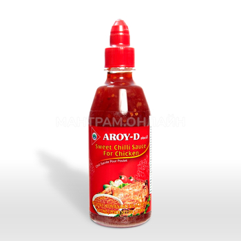 Соус Чили cладкий для курицы (дозатор) Aroy-D Sweet Chilli Sauce For Chicken 550 г