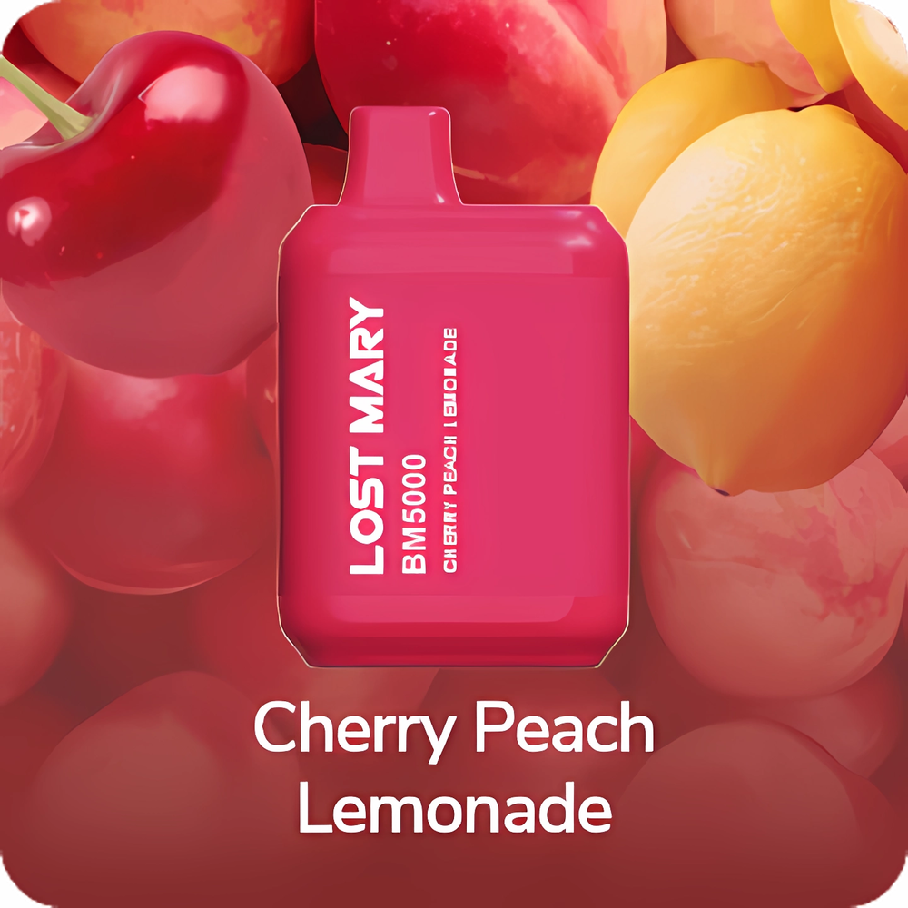 Lost Mary BM5000 - Cherry Peach Lemonade (5% nic)