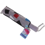 Зонт женский полуавтомат «Ultramarine - Геометрия», микс 6 цветов, 8 спиц, d-100см, длина в слож. виде 68см