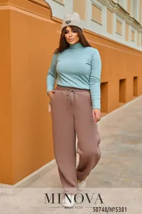 Брюки 5381-мокко Minova