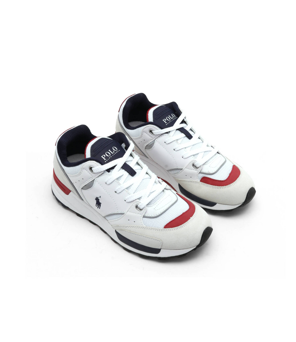 кожаные кроссовки POLO RALPH LAUREN - белый(809846186)