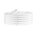 Труба ПЛЛ гибкая гофр. не содержит галогенов д.16мм, ПВ-0, с протяжкой,100м, цвет белый