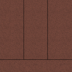 Тротуарная плитка ПРЯМОУГОЛЬНИК 900х300 мм - Гранит Красный