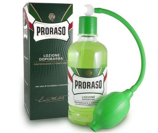 Распылитель + лосьон после бритья Proraso, эвкалипт и ментол, 400мл