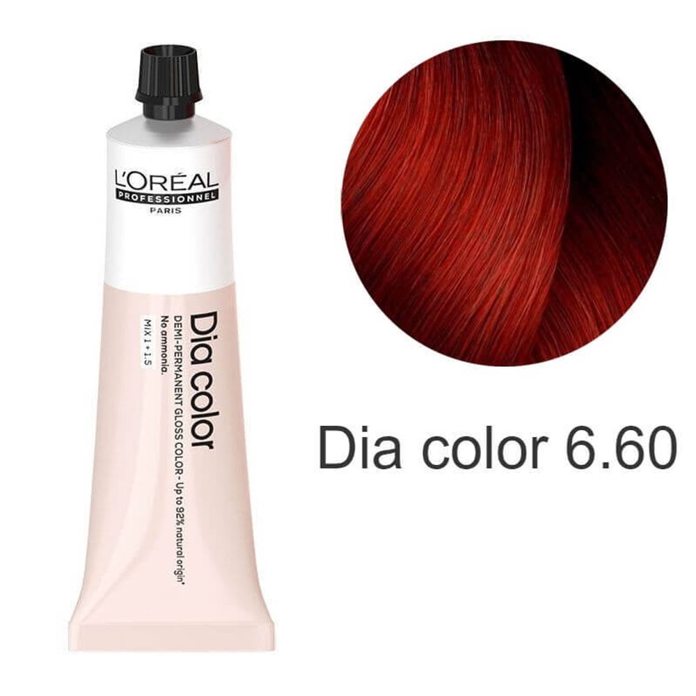 L&#39;Oreal Professionnel Dia Color 6.60 - Краситель 60мл