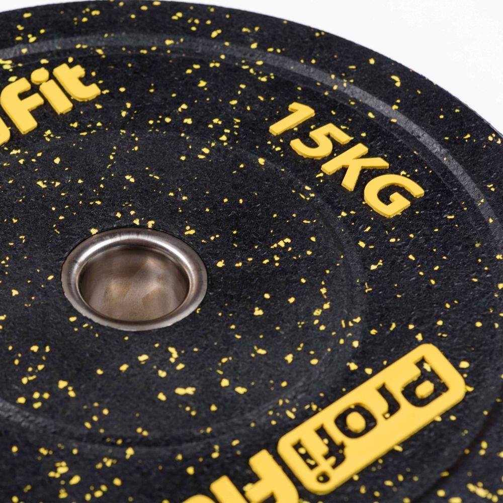 Диск для штанги (резиновая крошка) D51 мм PROFI-FIT 15 кг