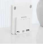 Часы-будильник настольные LED 5508 White&Violet