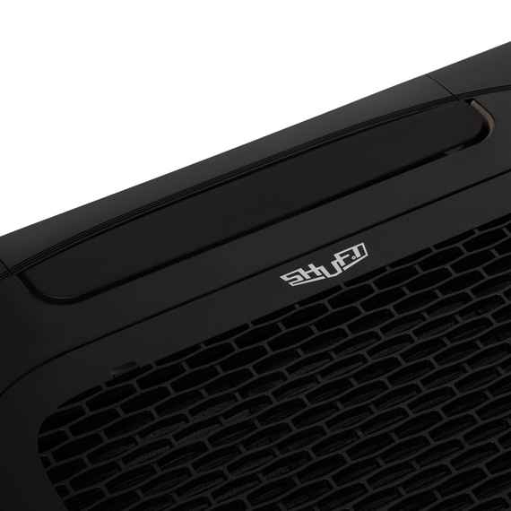 Комплект SHUFT SFLC_C-48HN1_V2_BL полупромышленной сплит-системы, кассетного типа (черная панель)