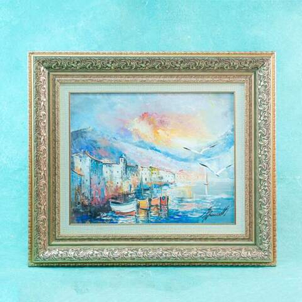 Картина «Старинный порт»