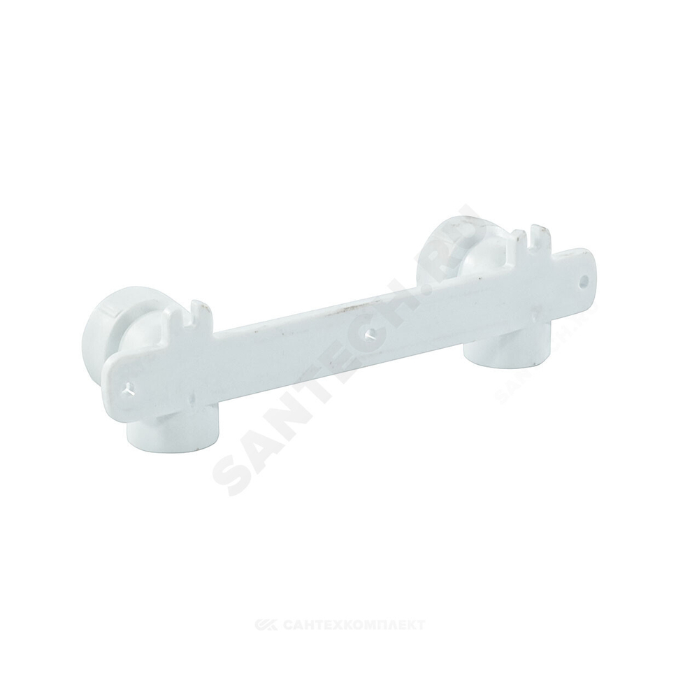 Планка монтажная PP-R белая Дн 25х1/2" НР под смеситель с водорозетками PRO VALFEX 10124220-PRO