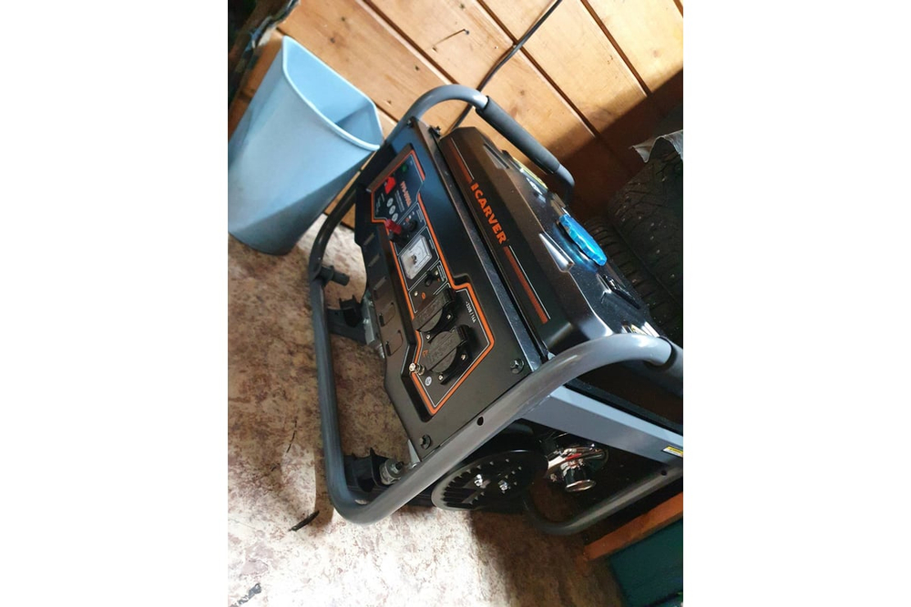 Генератор Carver PPG- 3900А бензин