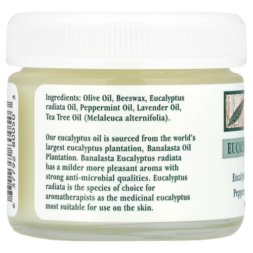 Tea Tree Therapy, растирание груди с эвкалиптом, 57 г (2 унции)